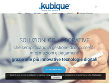 Tablet Screenshot of kubique.com